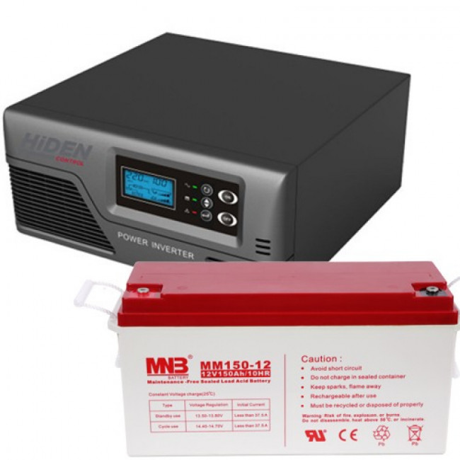 Комплект ИБП Hiden Control HPS20-0612 + АКБ 150 Ач Комплект ИБП Hiden Control HPS20-0612 + АКБ 150 Ач