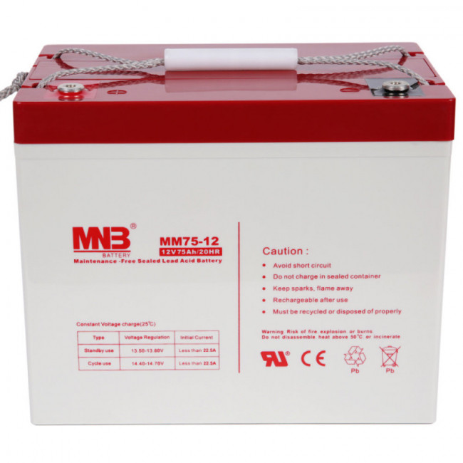 Аккумулятор MNB MM 75-12 Аккумулятор MNB MM 75-12